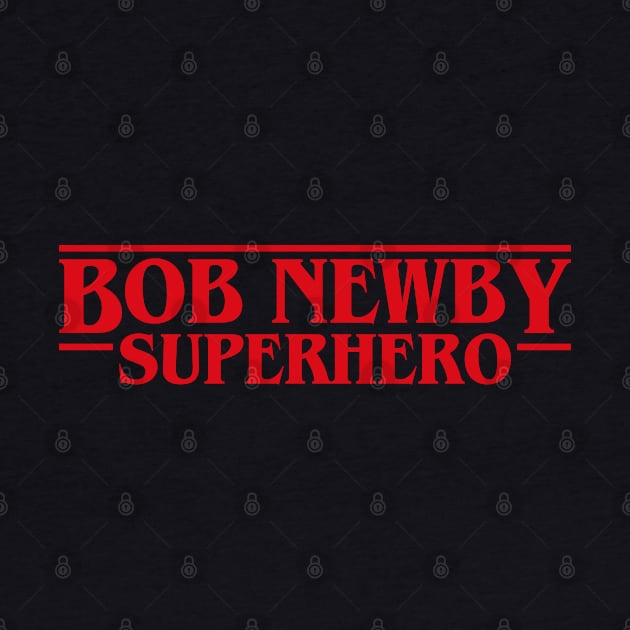 Bob Newby Stranger Superhero Things by pixeptional